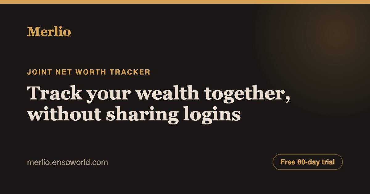 Joint Net Worth Tracker for Singapore Couples | Merlio